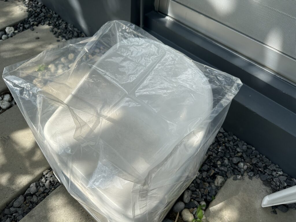 ถุงพลาสติก LDPE คลุมสินค้าเพื่อป้องกันฝุ่นละออง